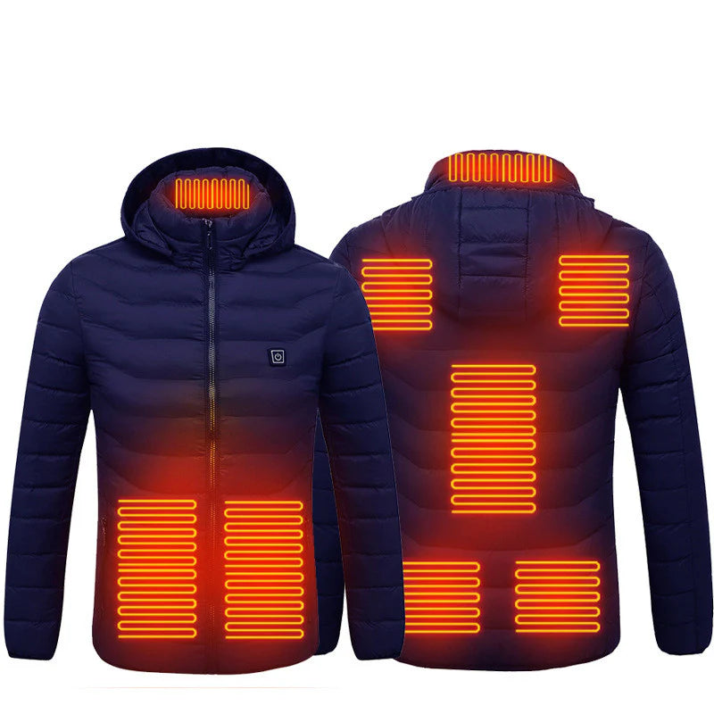 Stay Warm This Winter with Our USB Heated Jacket - Perfect for Outdoor Adventures!