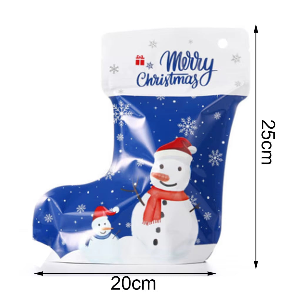 Red and Green Merry Christmas Banner Christmas Sign Garlands Santa Claus Snowman Christmas Party Decorations Xmas Gift New Year