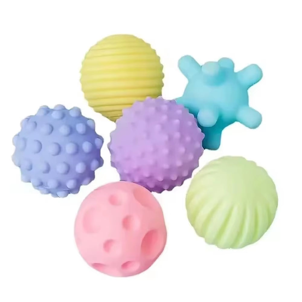 6Pcs Textured Multi Ball Set.