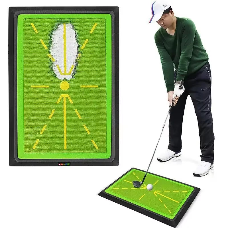Golf Strike Mat Bead Display.