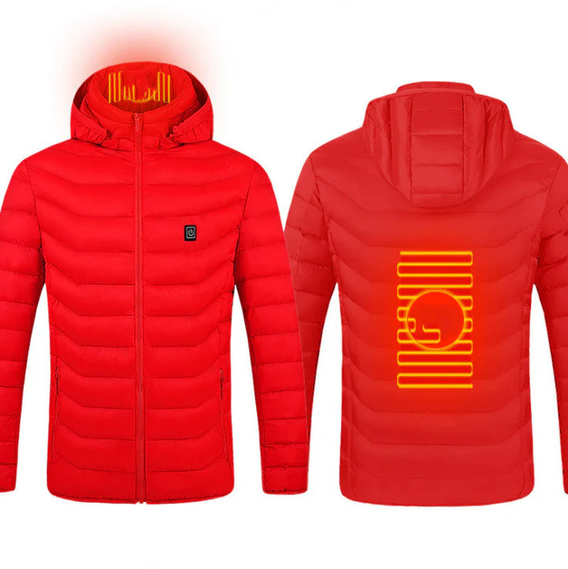 Stay Warm This Winter with Our USB Heated Jacket - Perfect for Outdoor Adventures!