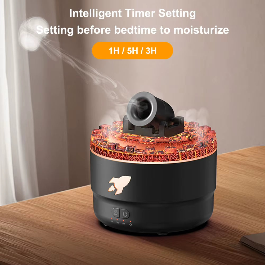 Volcanic Cannon Humidifier Essential Oil Diffuser.