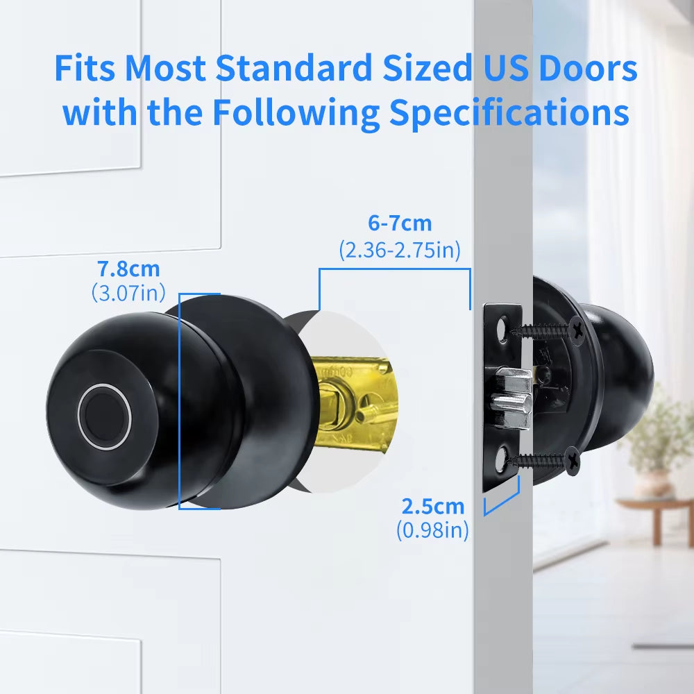 Smart Lock Door with Bluetooth Tuya Smart Life Products.