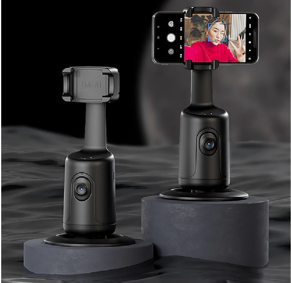 Revolutionary 360° Auto Face Tracking Gimbal - Your Ultimate Smartphone Stabilizer for Vlogs and Live Streaming