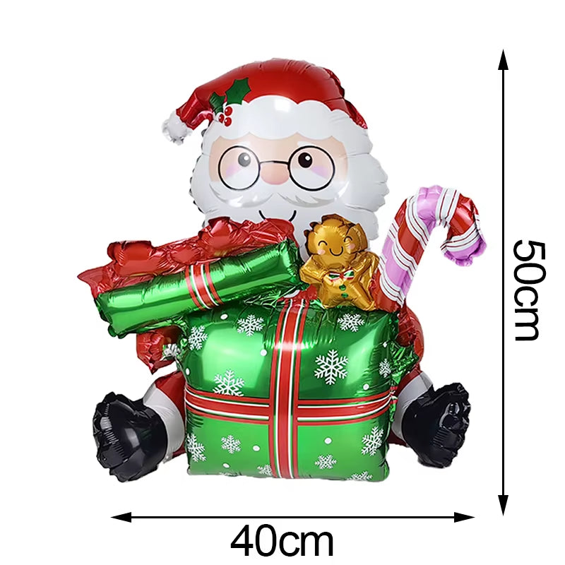 Red and Green Merry Christmas Banner Christmas Sign Garlands Santa Claus Snowman Christmas Party Decorations Xmas Gift New Year