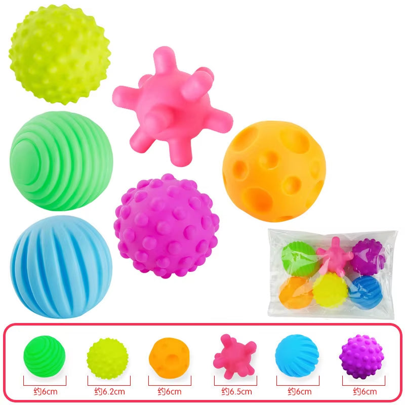 6Pcs Textured Multi Ball Set.