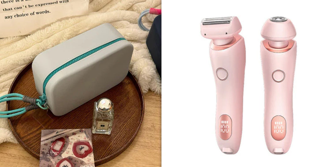 Experience Effortless Elegance with Our 2-In-1 USB Rechargeable Hair Remover & Epilator – Perfect for Smooth Shaving on Face, Body, and Bikini!