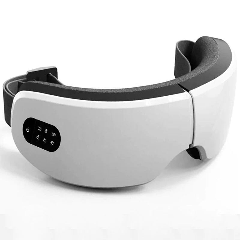 Revitalize Your Eyes with the 4D Electric Smart Eye Massager - Bluetooth Vibration & Heated Therapy for Dark Circles and Fatigue
