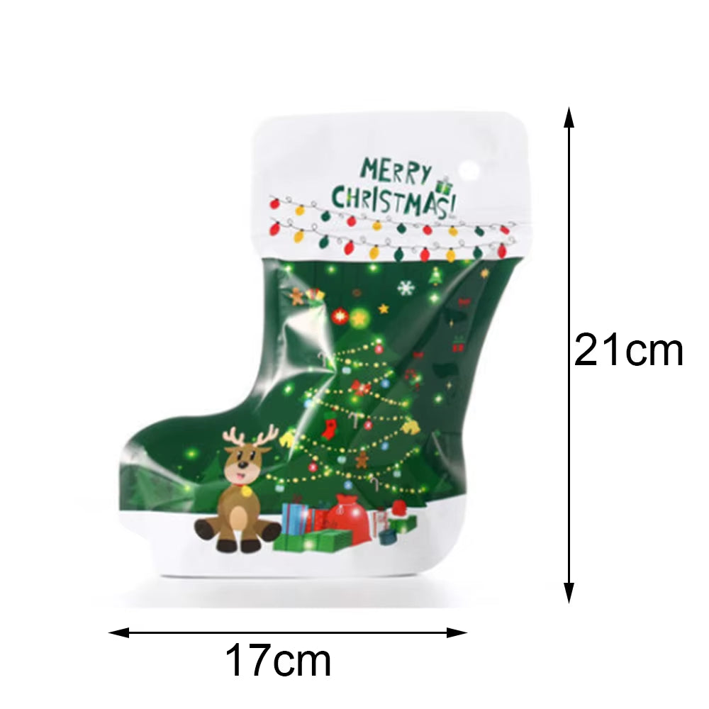 Red and Green Merry Christmas Banner Christmas Sign Garlands Santa Claus Snowman Christmas Party Decorations Xmas Gift New Year