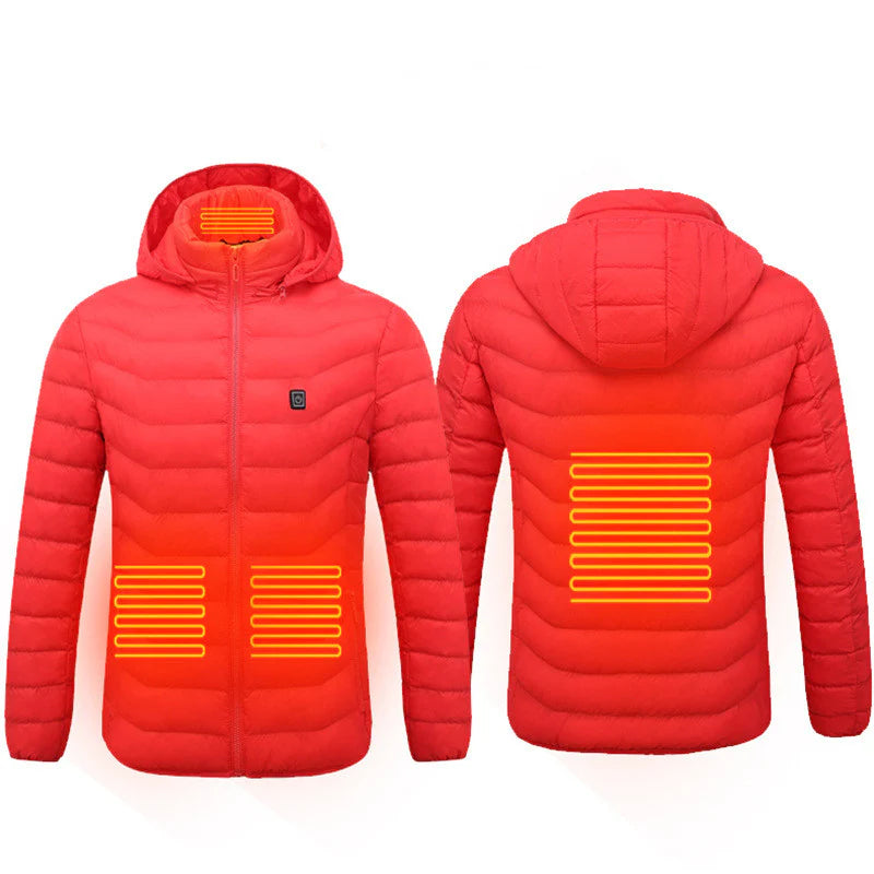Stay Warm This Winter with Our USB Heated Jacket - Perfect for Outdoor Adventures!