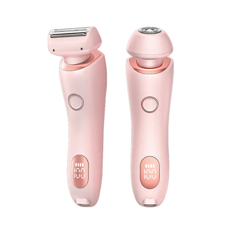 Experience Effortless Elegance with Our 2-In-1 USB Rechargeable Hair Remover & Epilator – Perfect for Smooth Shaving on Face, Body, and Bikini!