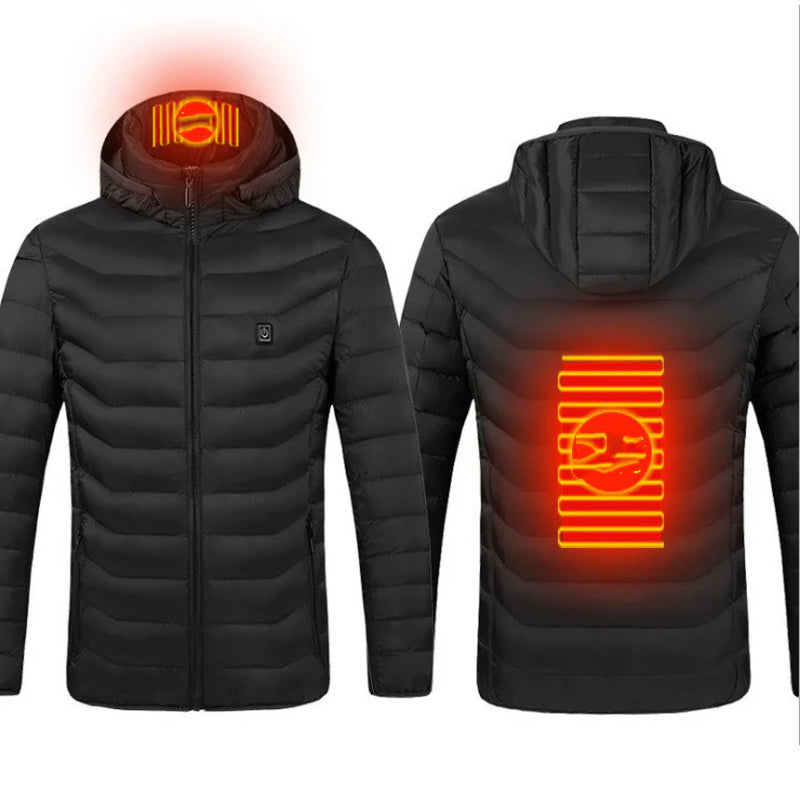 Stay Warm This Winter with Our USB Heated Jacket - Perfect for Outdoor Adventures!