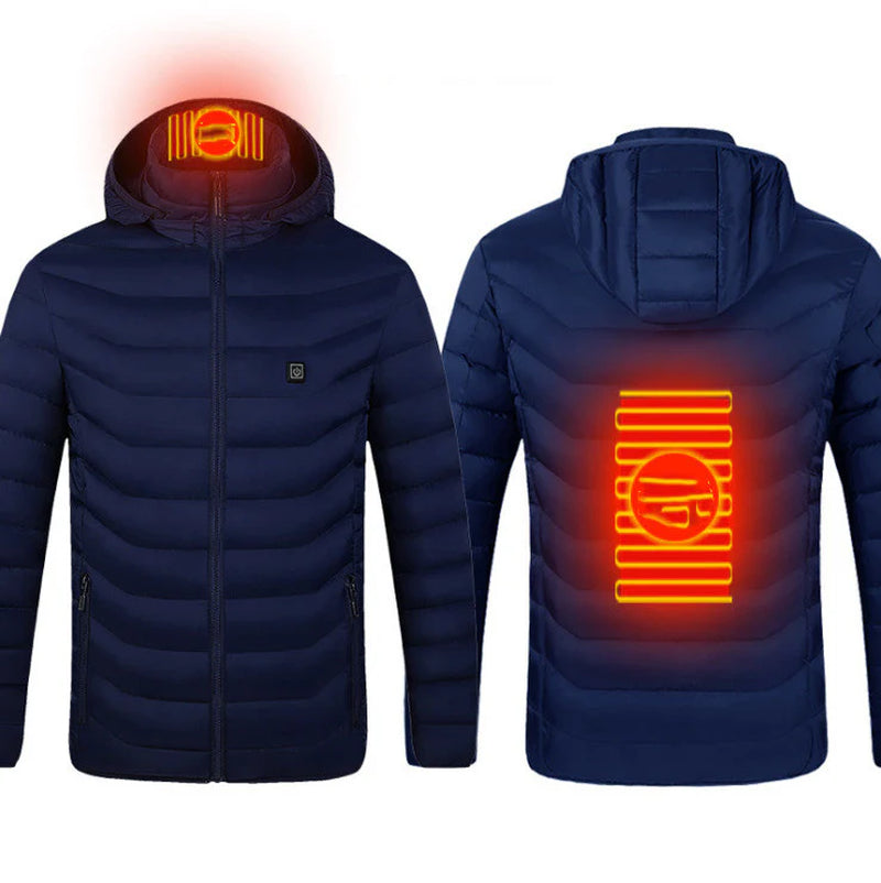 Stay Warm This Winter with Our USB Heated Jacket - Perfect for Outdoor Adventures!