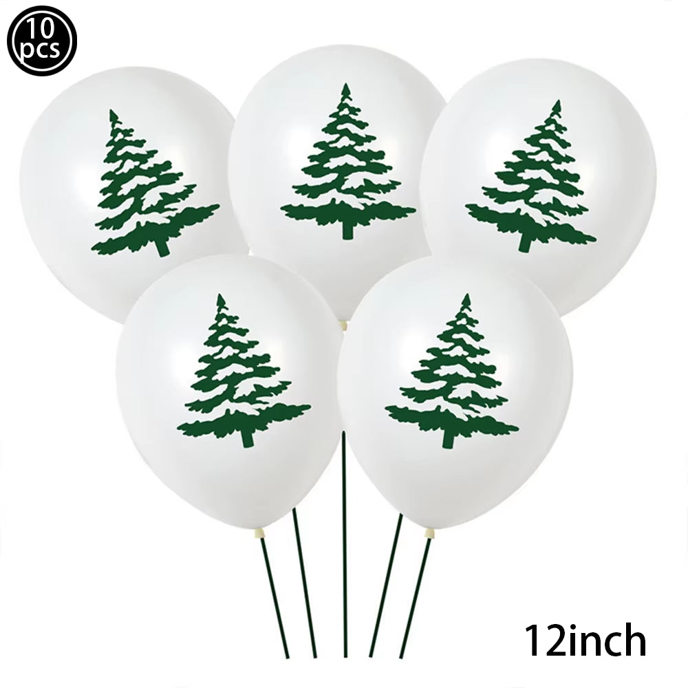 Red and Green Merry Christmas Banner Christmas Sign Garlands Santa Claus Snowman Christmas Party Decorations Xmas Gift New Year